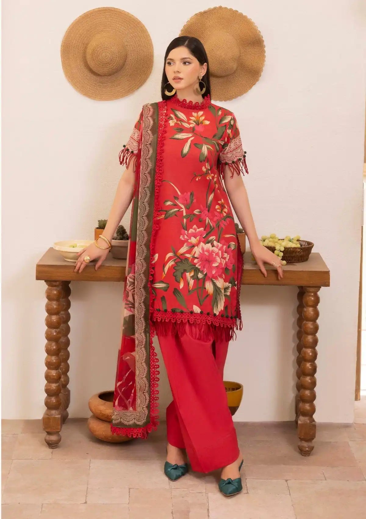 mohsin-saeed-fabrics-designer-daily-wear-formal-and-wedding-suits-within-budget-This-product-is-from-naqsh-flor-art-fusion-emb-lawn25-d-00142-rose-madder-is-available-on-Mohsin-saeed-fabrics-website.