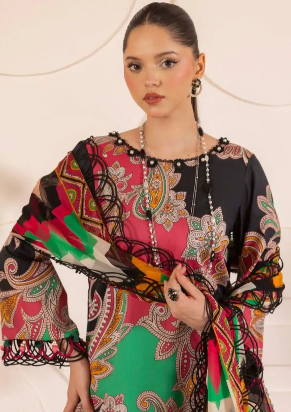 mohsin-saeed-fabrics-designer-daily-wear-formal-and-wedding-suits-within-budget-This-product-is-from-naqsh-flor-art-fusion-emb-lawn25-d-00147-heavy-metal-is-available-on-Mohsin-saeed-fabrics-website.