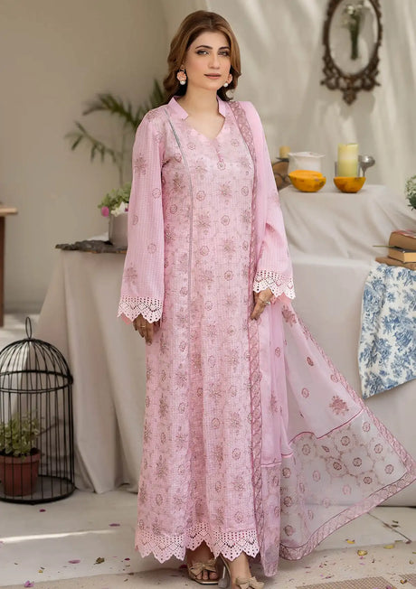 Noor-e-Fajar By Raeesa Apana Lawn'24 Vol-02 NF-1302 - Mohsin Saeed Fabrics