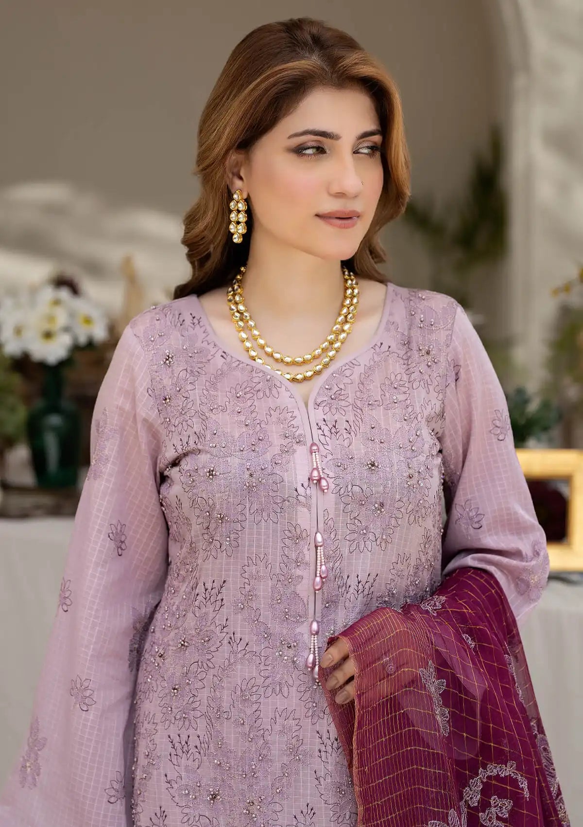 Noor-e-Fajar By Raeesa Apana Lawn'24 Vol-02 NF-1305 - Mohsin Saeed Fabrics