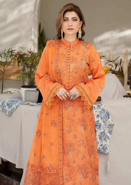 Noor-e-Fajar By Raeesa Apana Lawn'24 Vol-02 NF-1306 - Mohsin Saeed Fabrics