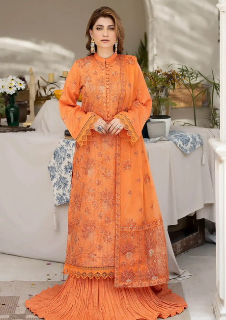 Noor-e-Fajar By Raeesa Apana Lawn'24 Vol-02 NF-1306 - Mohsin Saeed Fabrics