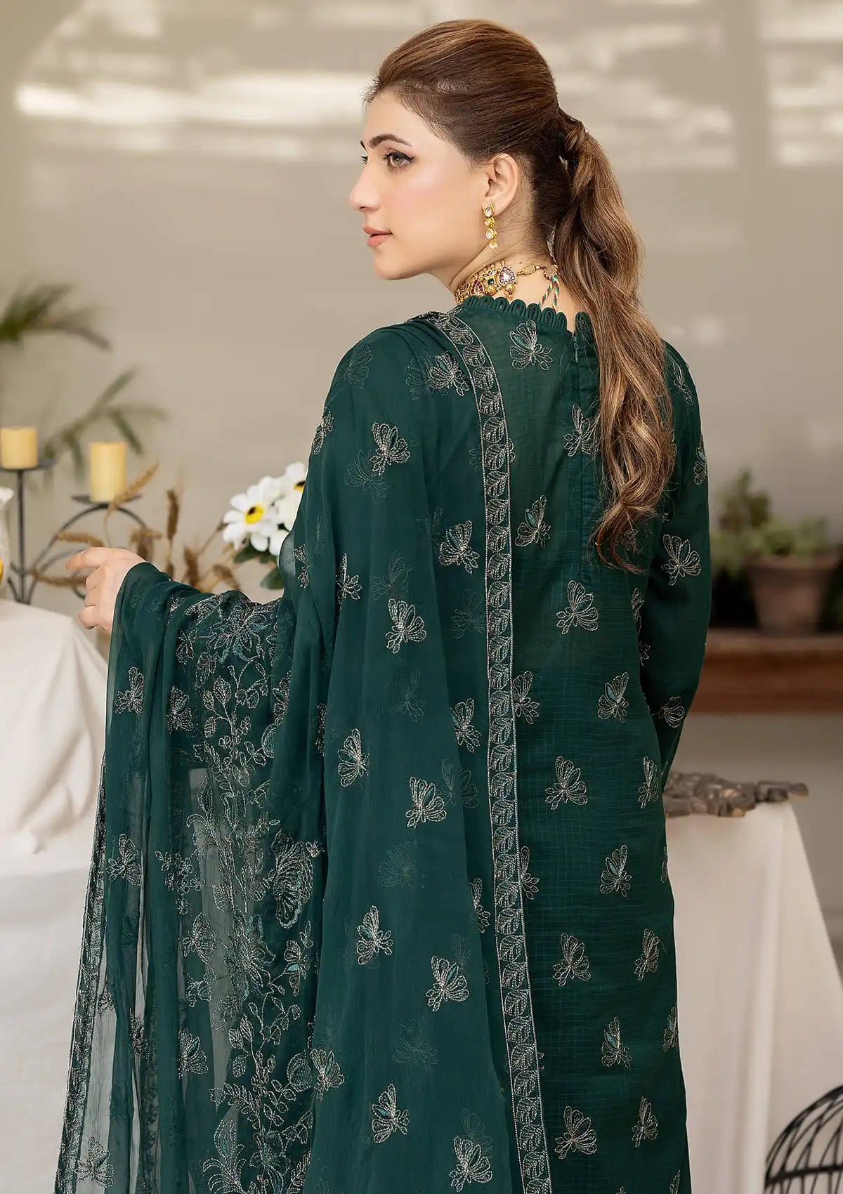 Noor-e-Fajar By Raeesa Apana Lawn'24 Vol-02 NF-1309 - Mohsin Saeed Fabrics