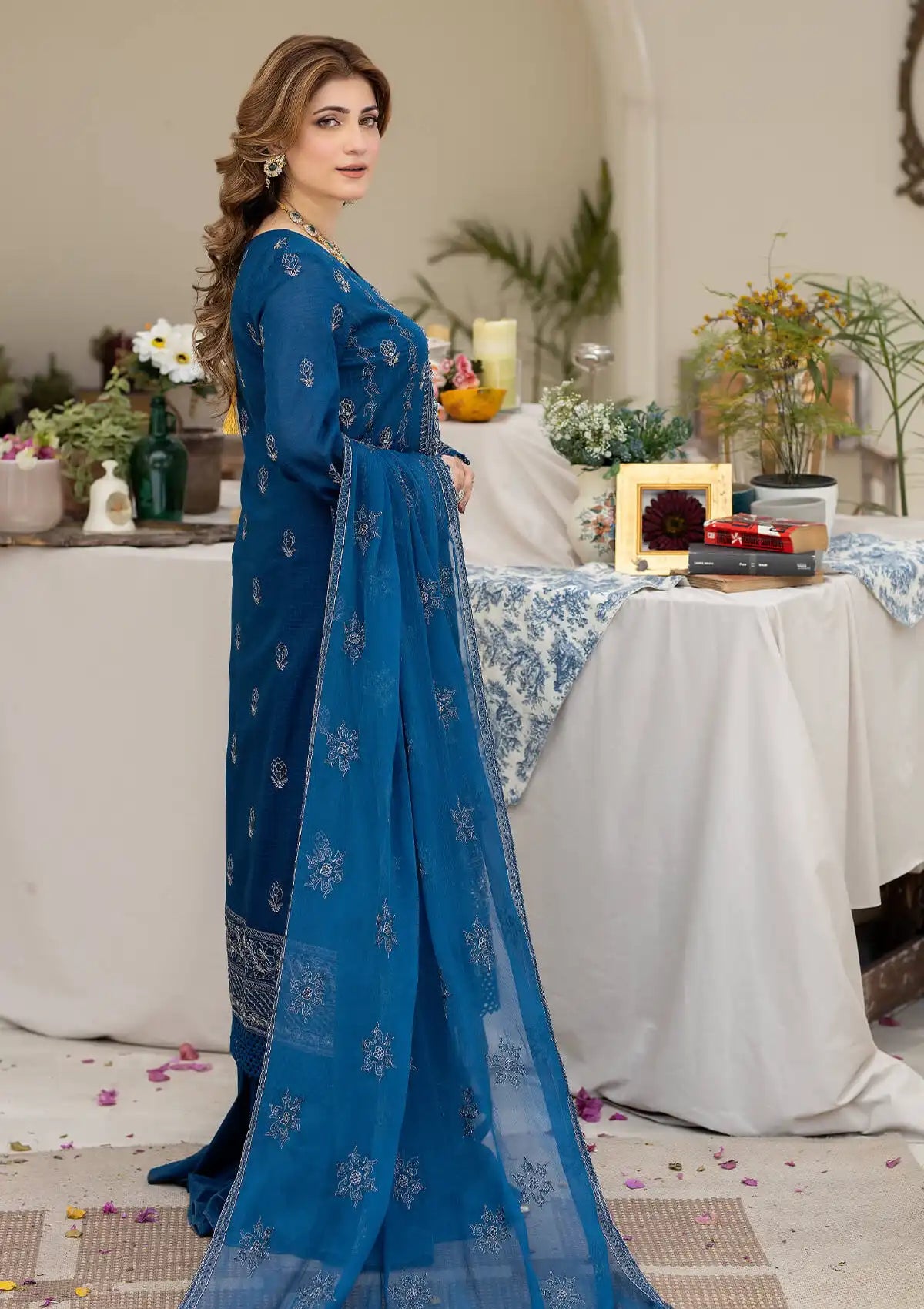 Noor-e-Fajar By Raeesa Apana Lawn'24 Vol-02 NF-1312 - Mohsin Saeed Fabrics