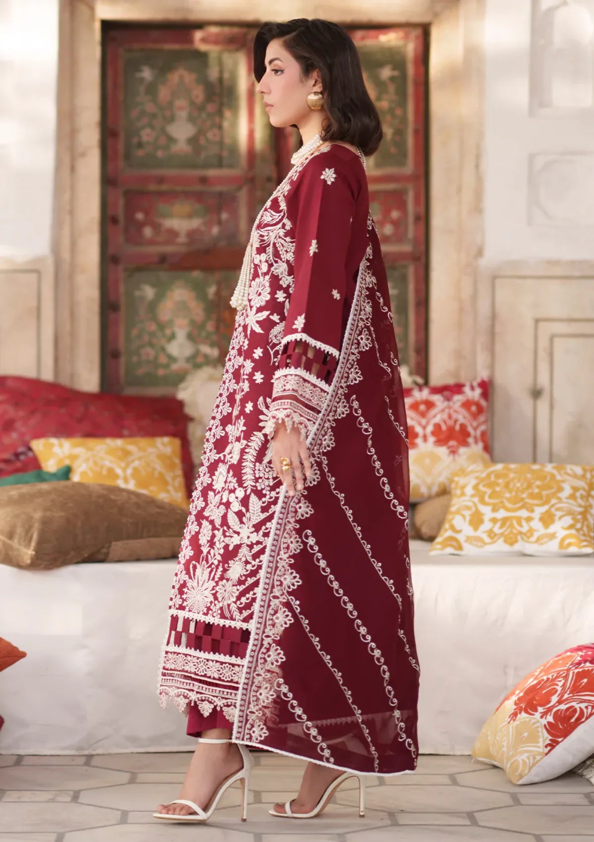 Mahnur Nilofer Luxury Lawn'26 NL-08