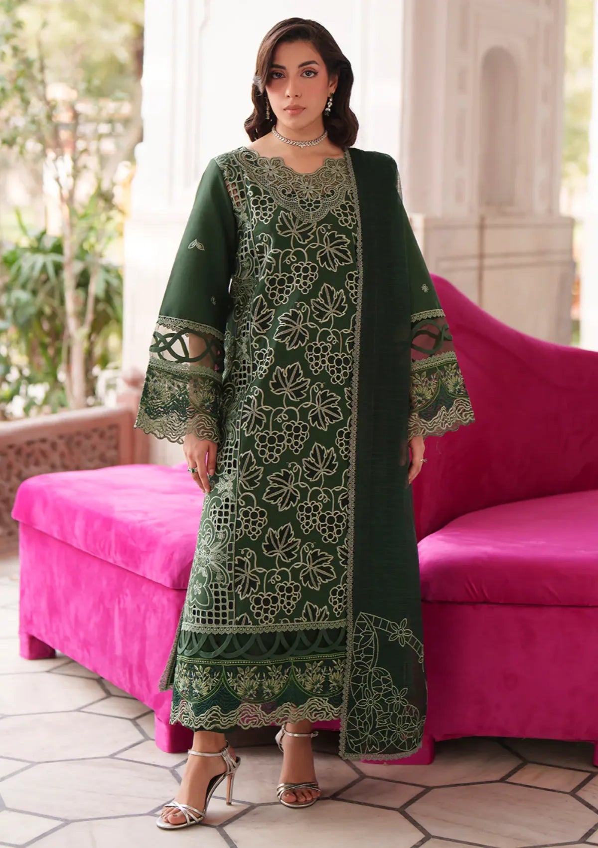 Mahnur Nilofer Luxury Lawn'26 NL-09