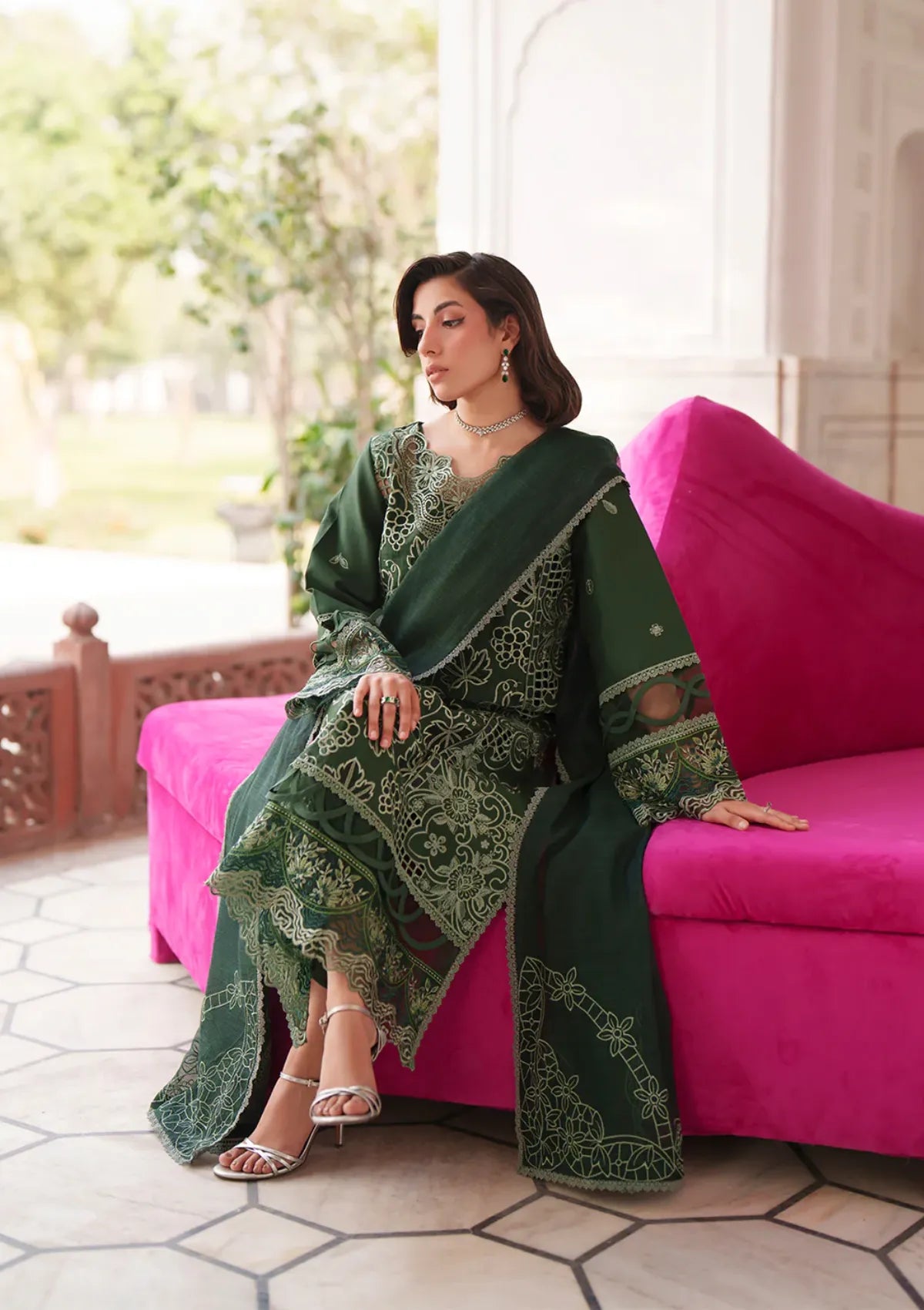 Mahnur Nilofer Luxury Lawn'26 NL-09