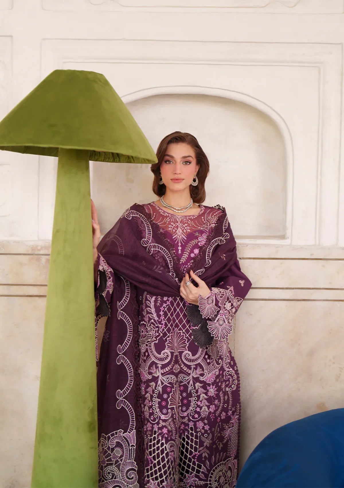 Mahnur Nilofer Luxury Lawn'26 NL-10