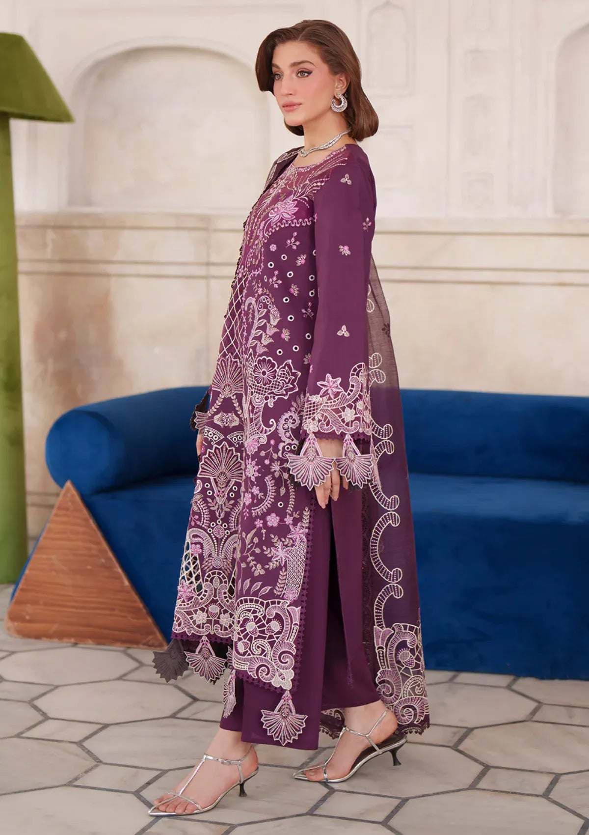 Mahnur Nilofer Luxury Lawn'26 NL-10