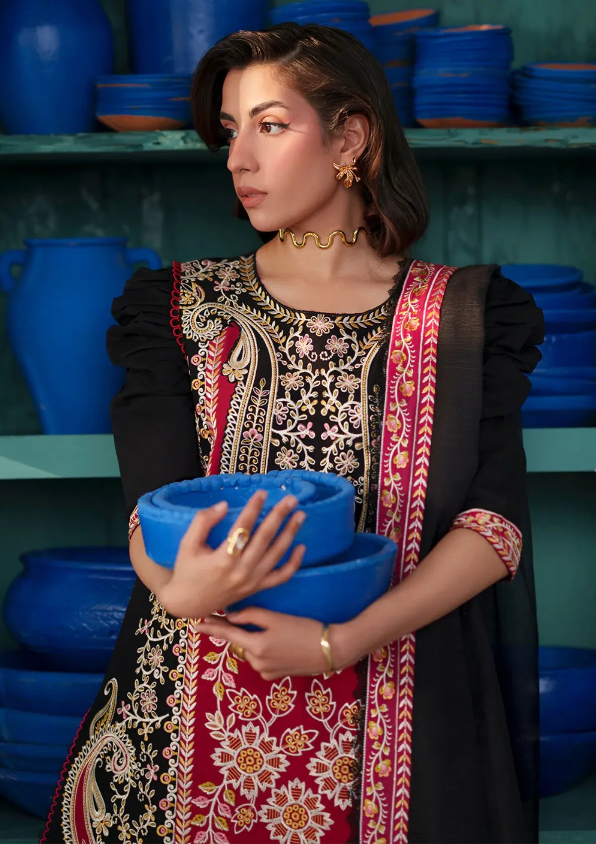 Mahnur Nilofer Luxury Lawn'26 NL-12