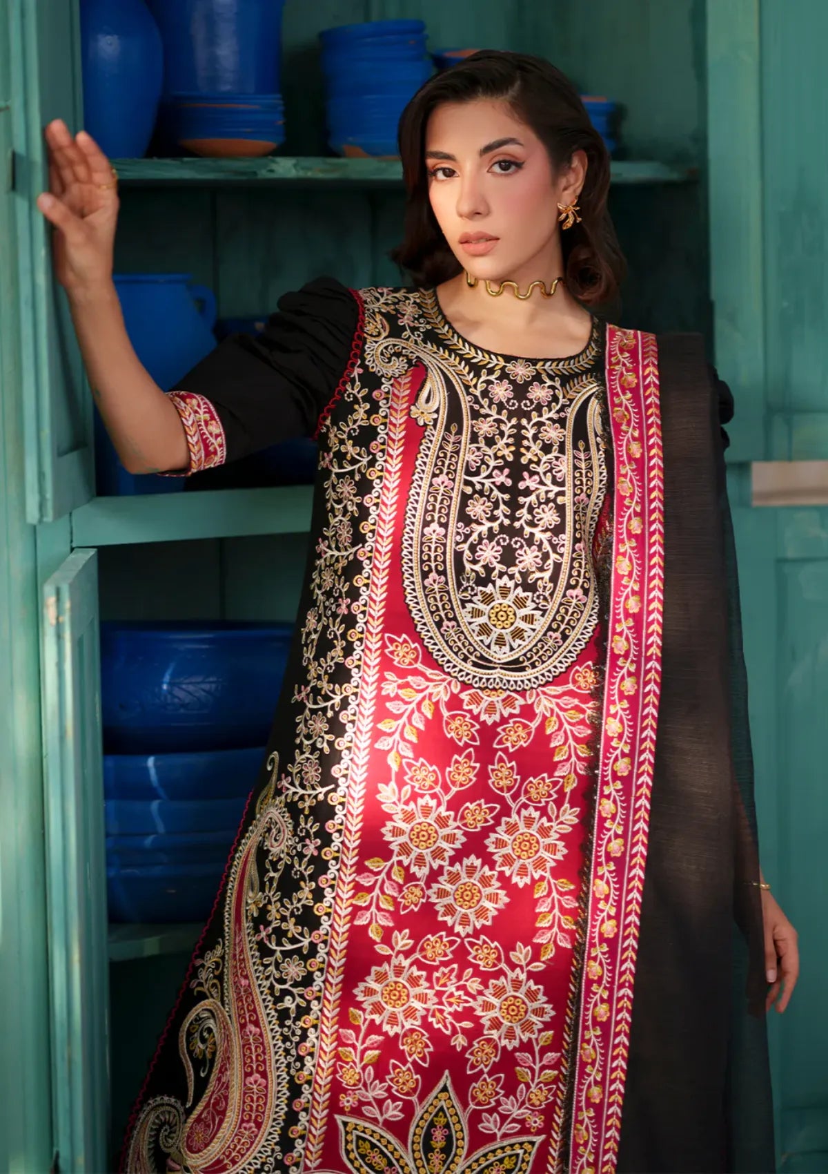 Mahnur Nilofer Luxury Lawn'26 NL-12
