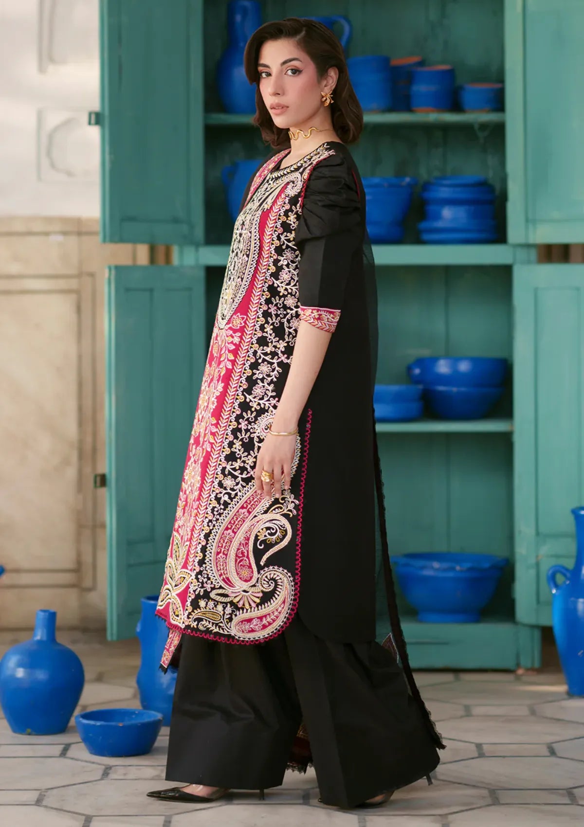 Mahnur Nilofer Luxury Lawn'26 NL-12