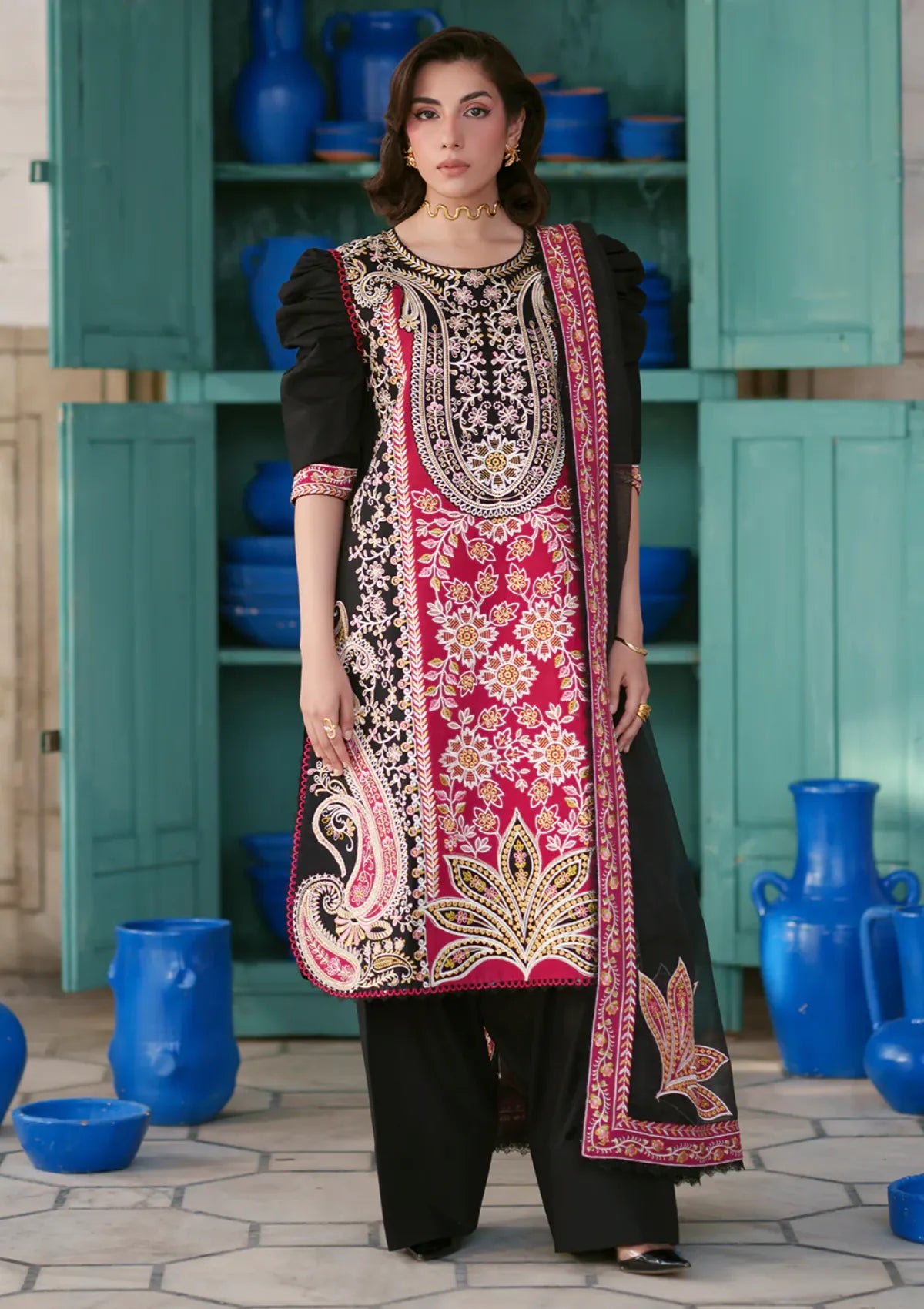 Mahnur Nilofer Luxury Lawn'26 NL-12
