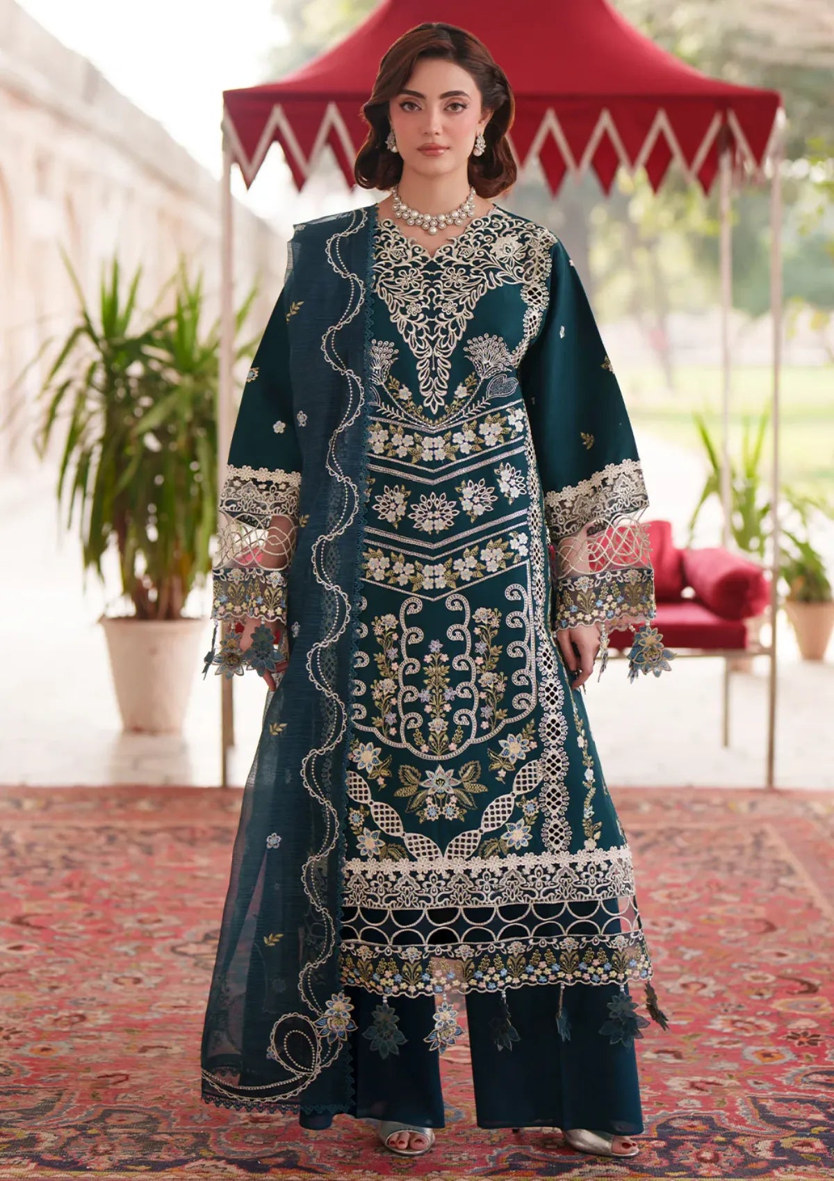 Mahnur Nilofer Luxury Lawn'26 NL-13