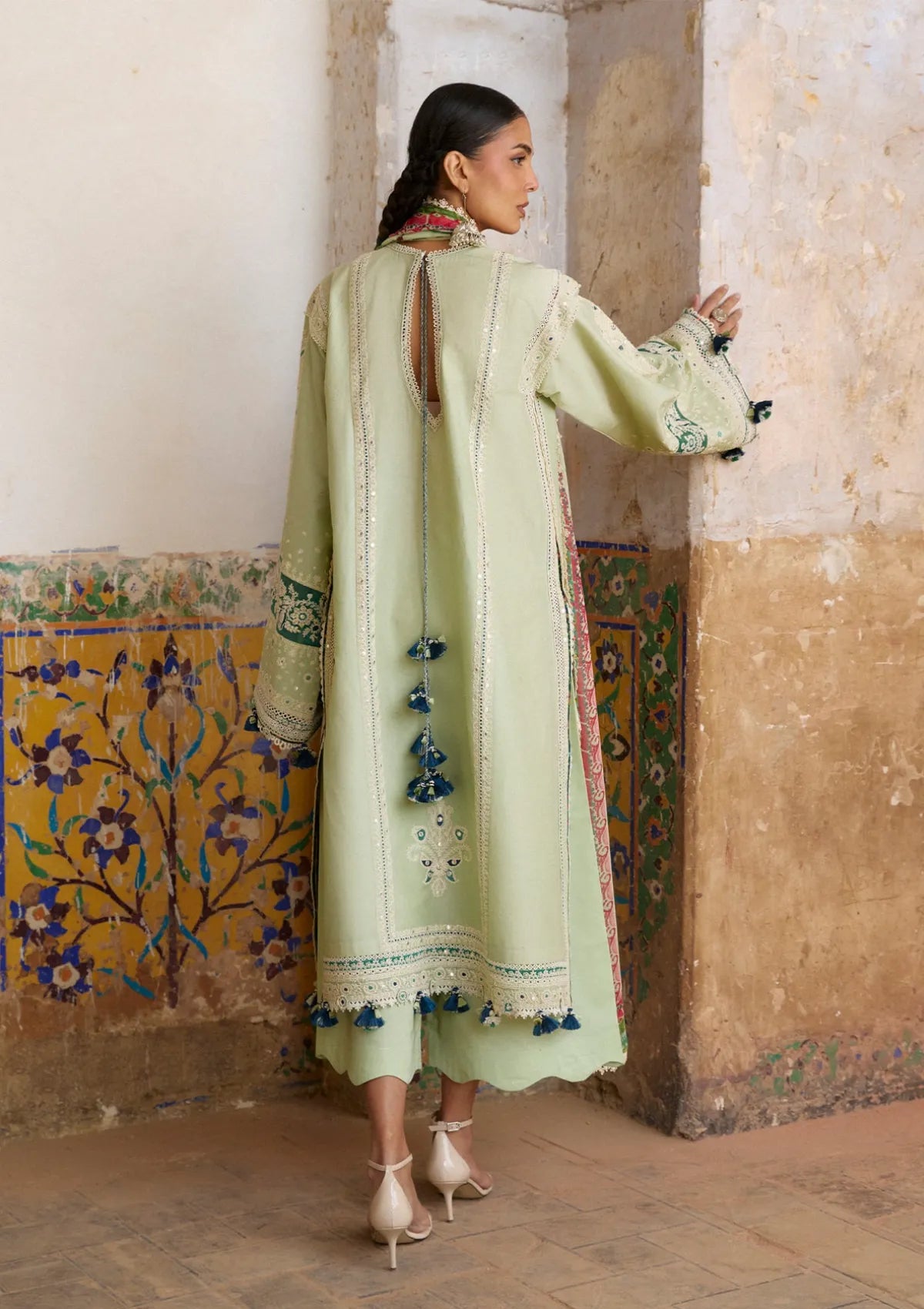 Hussain Rehar Zan Luxury Lawn'26 -Nane