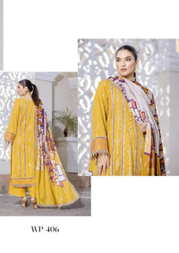 Naqsh By Wania'22 Vol-04 WP-406 - Mohsin Saeed Fabrics