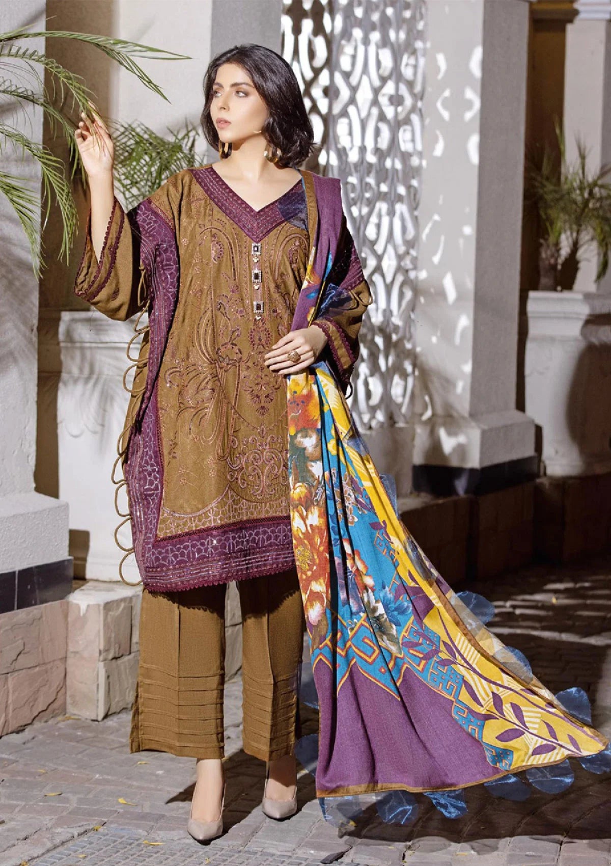 Naqsh By Wania'22 Vol-04 WP-409 - Mohsin Saeed Fabrics
