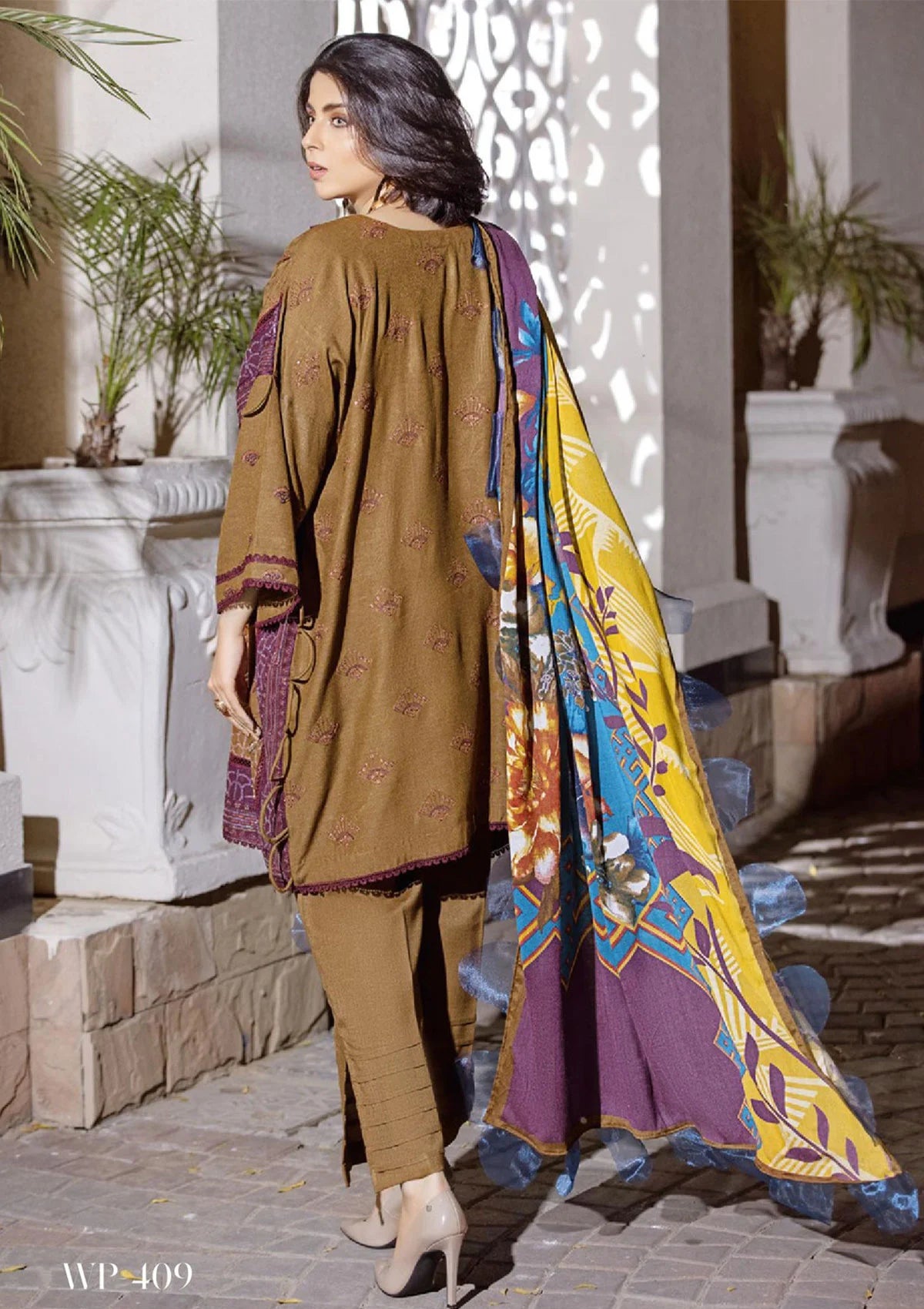Naqsh By Wania'22 Vol-04 WP-409 - Mohsin Saeed Fabrics