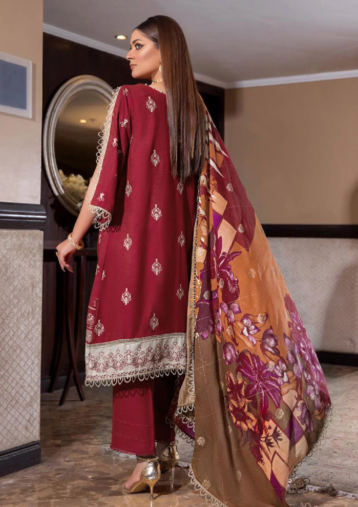 Naqsh By Wania'22 Vol-06 WP-531 - Mohsin Saeed Fabrics