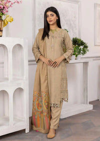 Naqsh By Riaz Arts Zari Peach'24 D-01