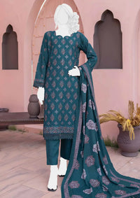 Nayab Emb Wool Shawl'24 D-02
