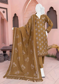Nayab Emb Wool Shawl'24 D-03