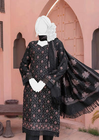 Nayab Emb Wool Shawl'24 D-04