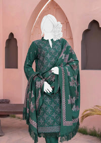 Nayab Emb Wool Shawl'24 D-07