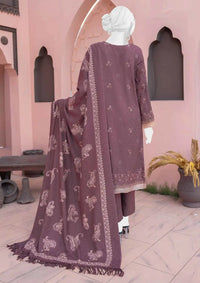 Nayab Emb Wool Shawl'24 D-08