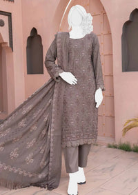 Nayab Emb Wool Shawl'24 D-01
