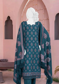 Nayab Emb Wool Shawl'24 D-02