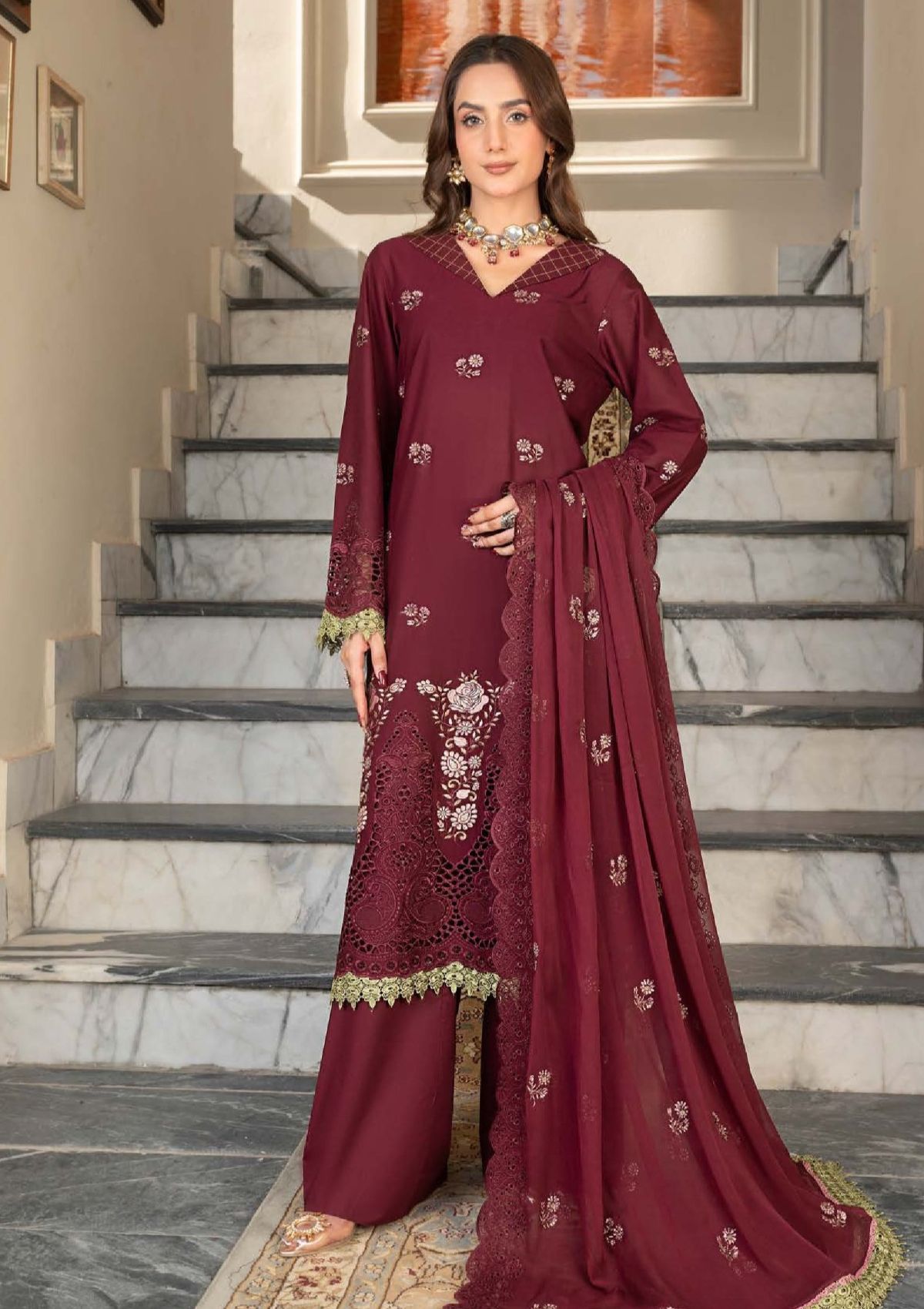 Wania Nayab Emb Lawn'26 WL-373