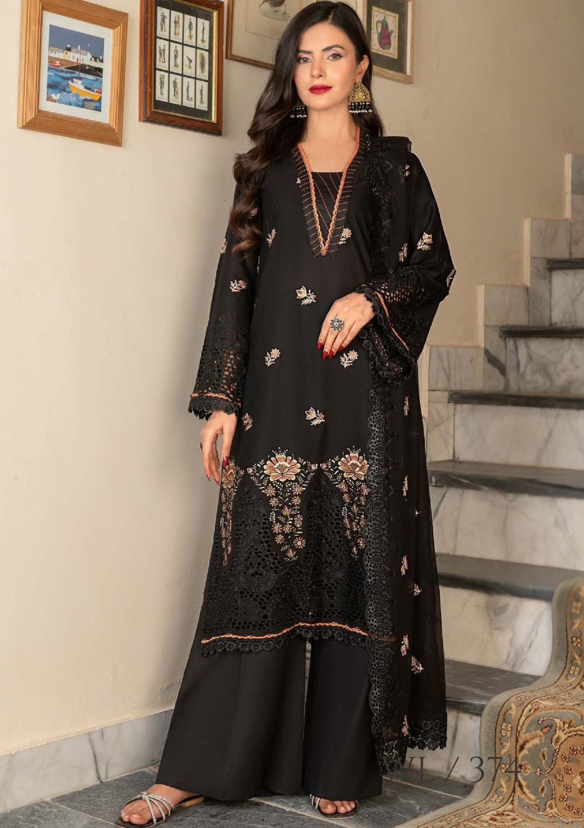 Wania Nayab Emb Lawn'26 WL-374
