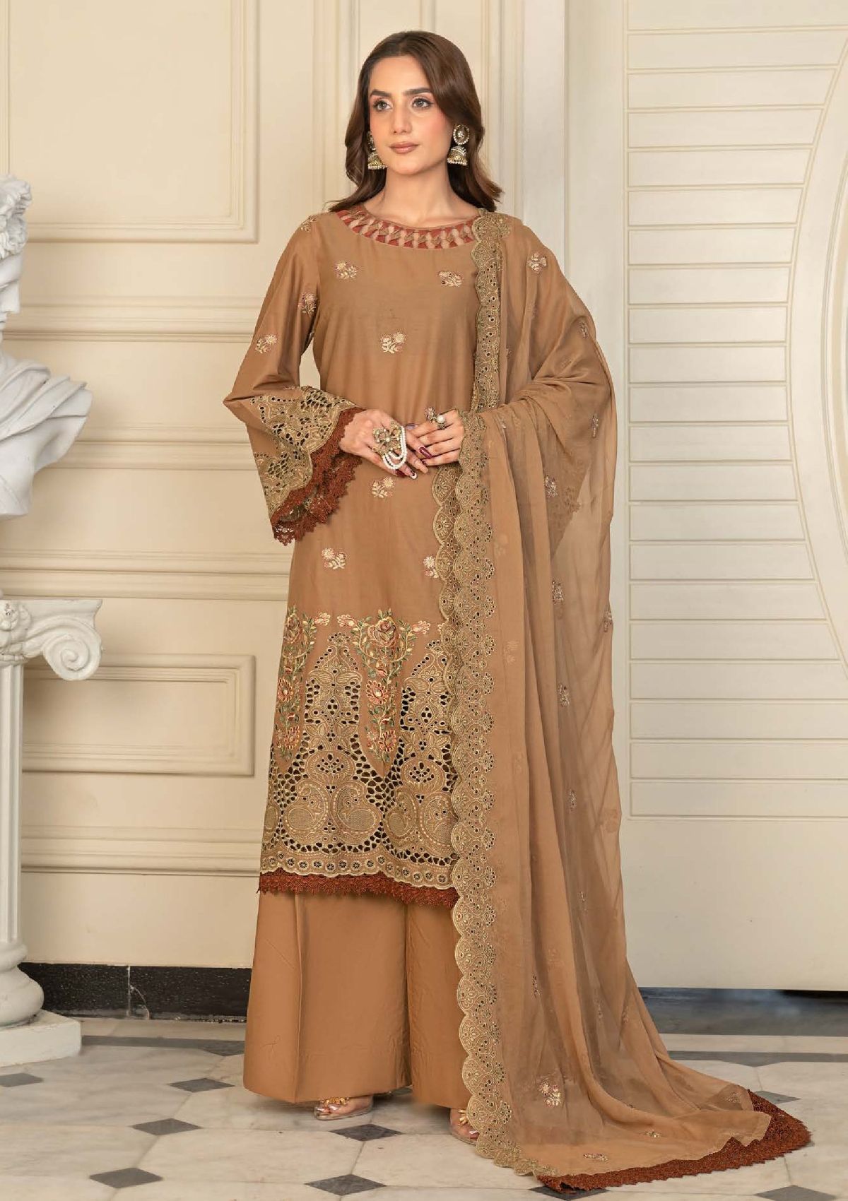 Wania Nayab Emb Lawn'26 WL-378
