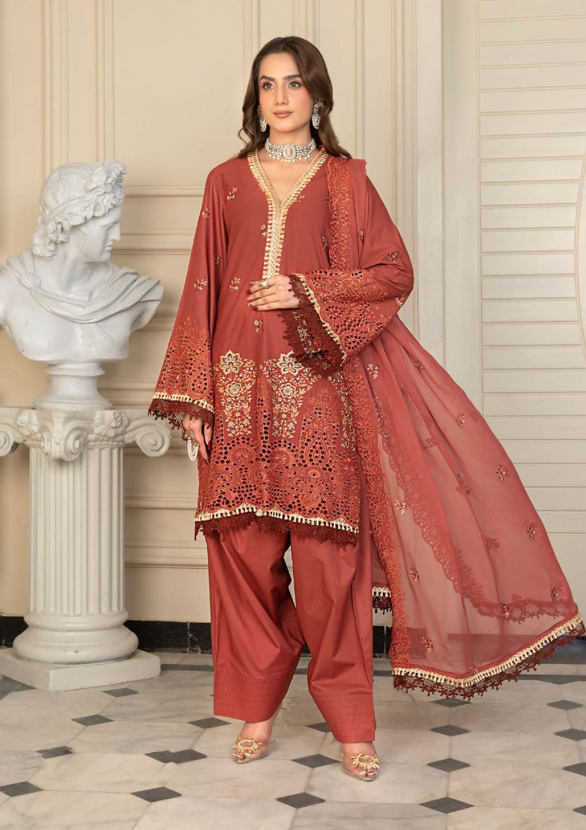 Wania Nayab Emb Lawn'26 WL-379