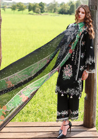 Hemline By Mushq Secret Garden Lawn'26 D-09 Nightshade Bloom
