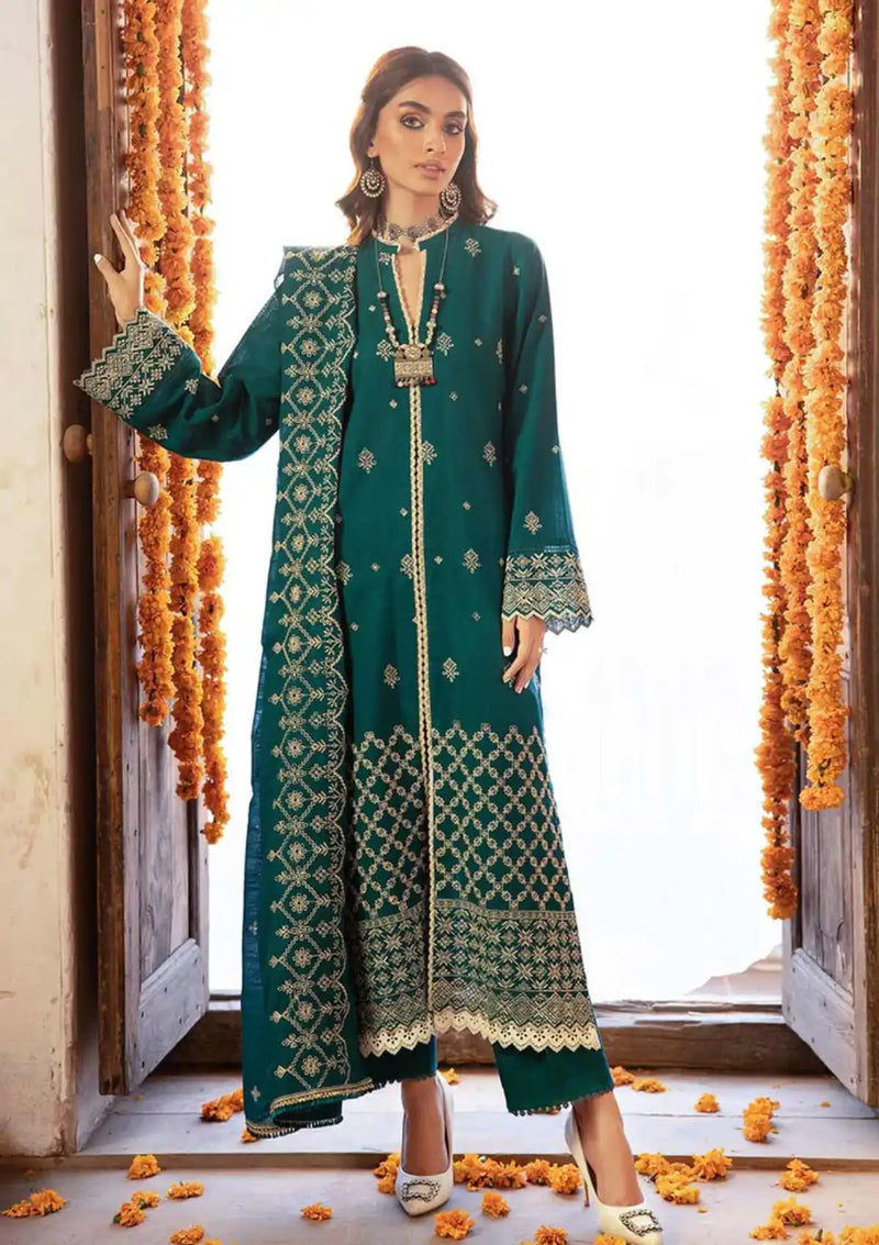 Rajbari Nissa Chikankari Khaddar 23 D 06 Mohsin Saeed Fabrics