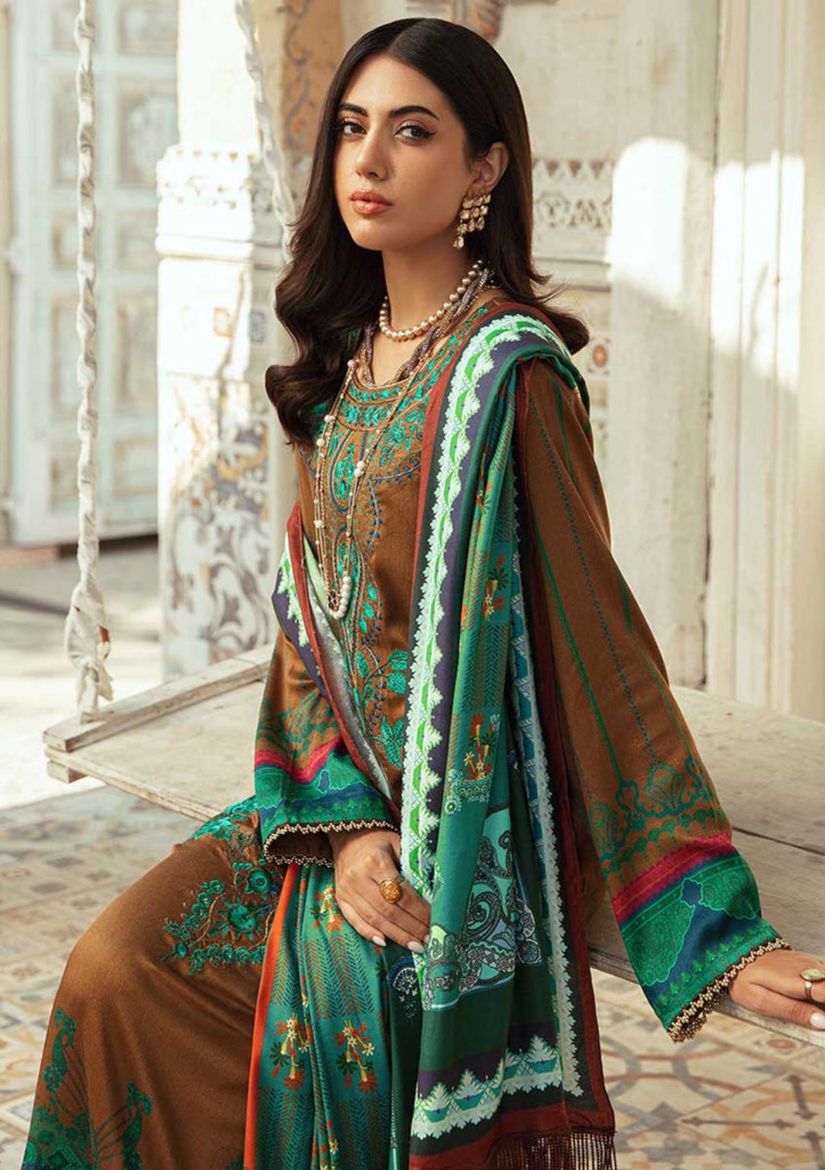 Nissa Winter By Rajbari'23 D-3A - Mohsin Saeed Fabrics