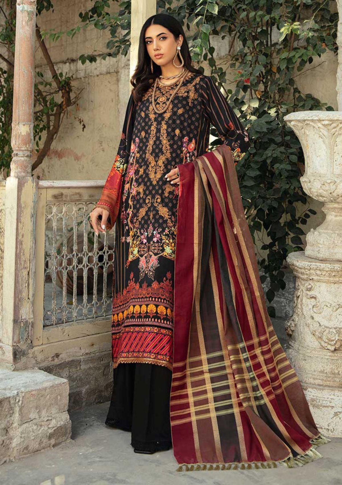 Nissa Winter By Rajbari'23 D-5A - Mohsin Saeed Fabrics