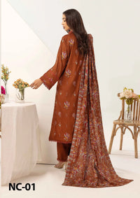 Noor-E-Chasham By Khoobsurat Peach Leather'25 NC-01