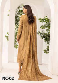 Noor-E-Chasham By Khoobsurat Peach Leather'25 NC-02