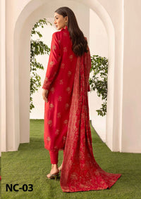 Noor-E-Chasham By Khoobsurat Peach Leather'25 NC-03