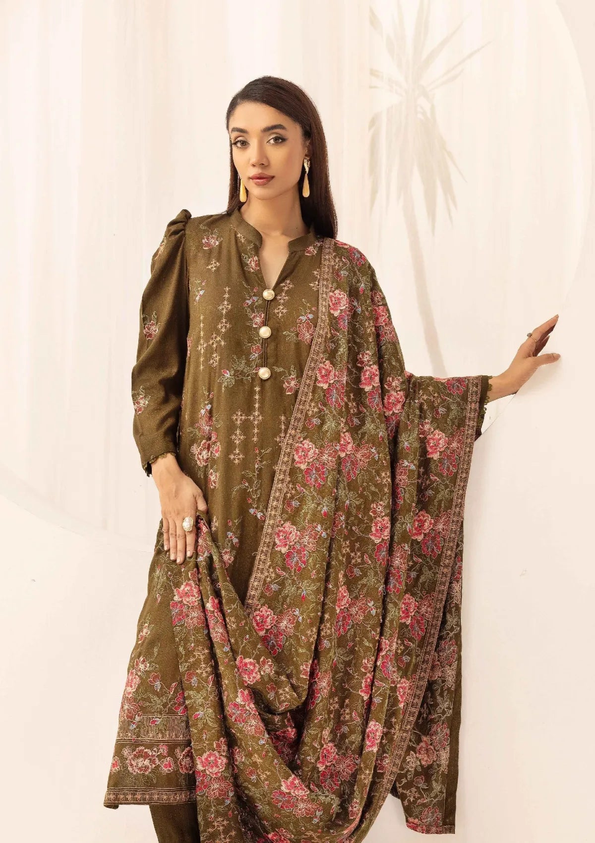 Noor-E-Chasham By Khoobsurat Peach Leather'25 NC-07
