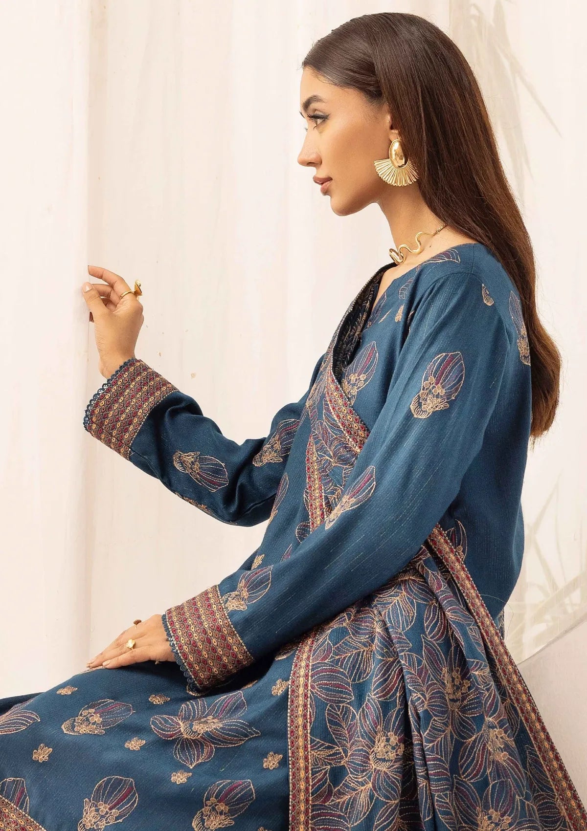 Noor-E-Chasham By Khoobsurat Peach Leather'25 NC-08