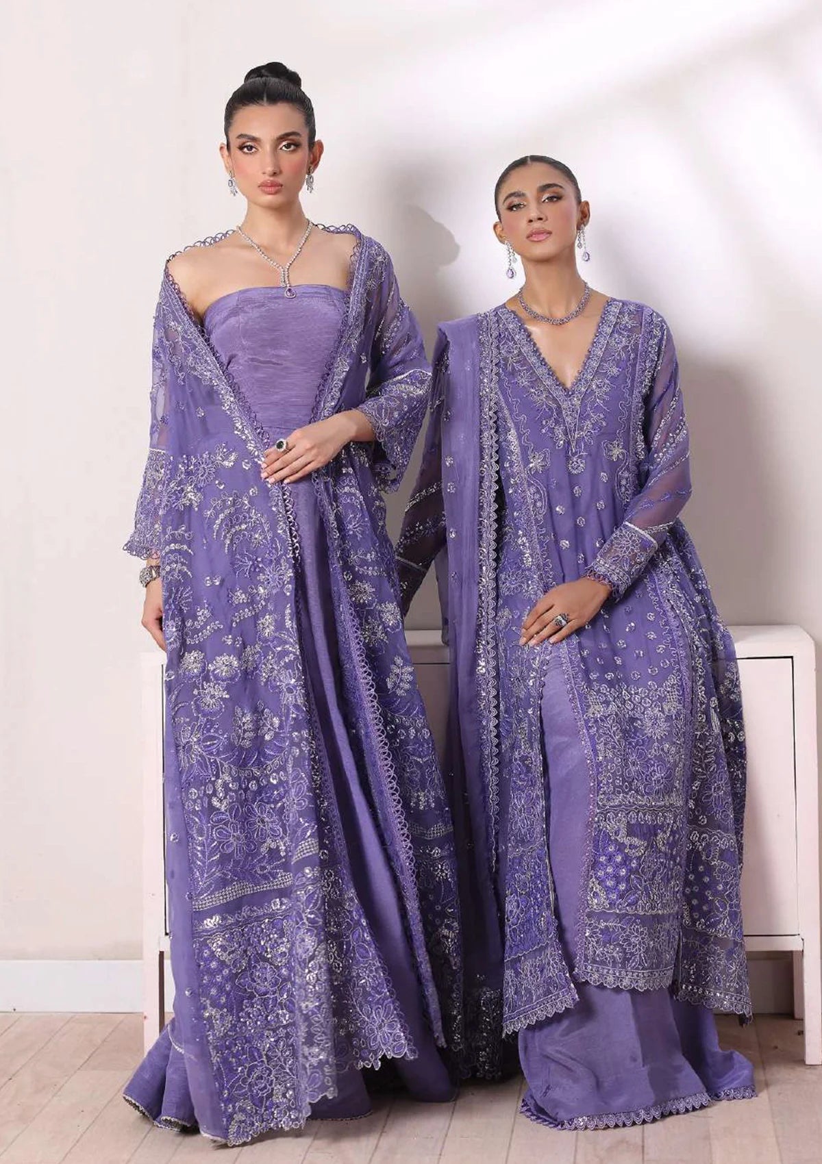 Noor by Saadia Asad Chiffon De Luxe'24 D-02 Indira