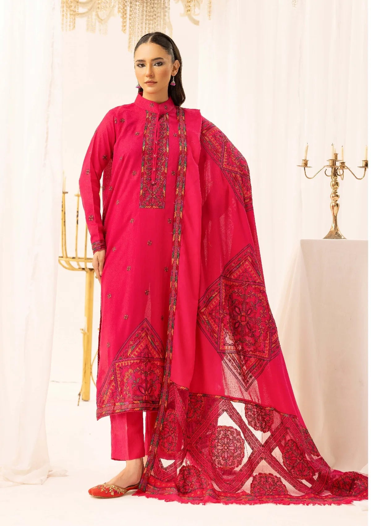 Noor-E-Chasham By Khoobsurat Emb Karandi'25 NC-12