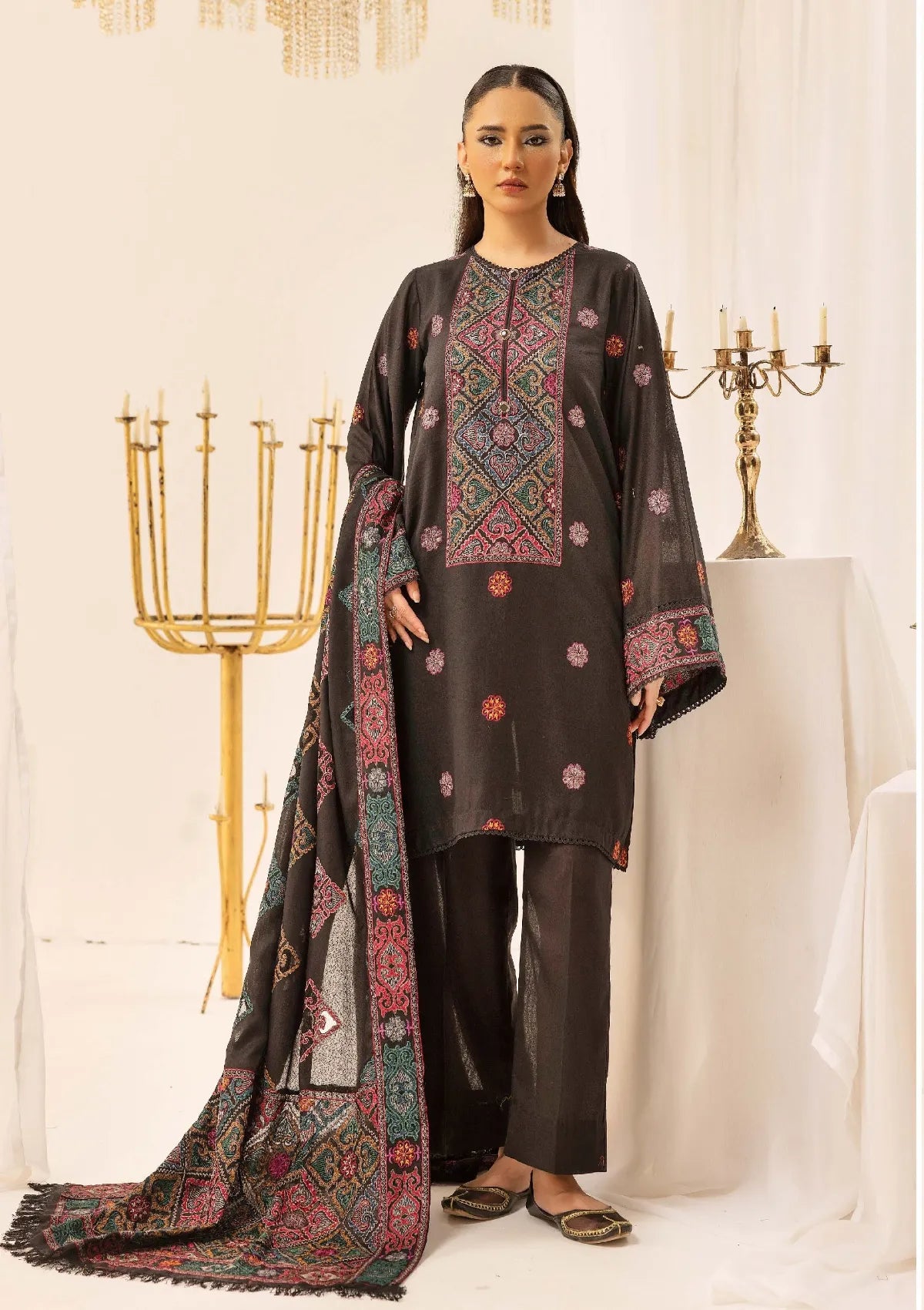 Noor-E-Chasham By Khoobsurat Emb Karandi'25 NC-13