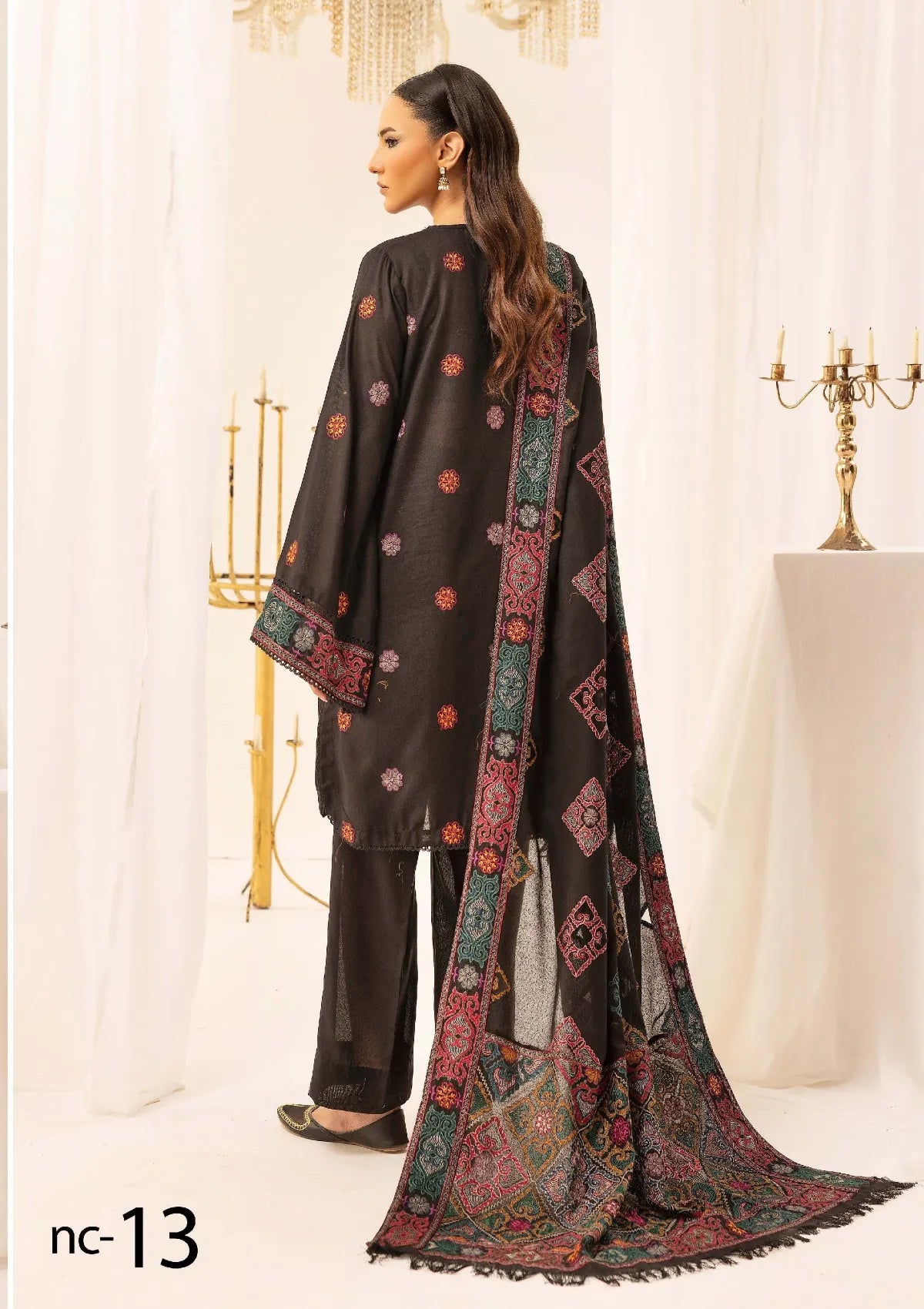 Noor-E-Chasham By Khoobsurat Emb Karandi'25 NC-13