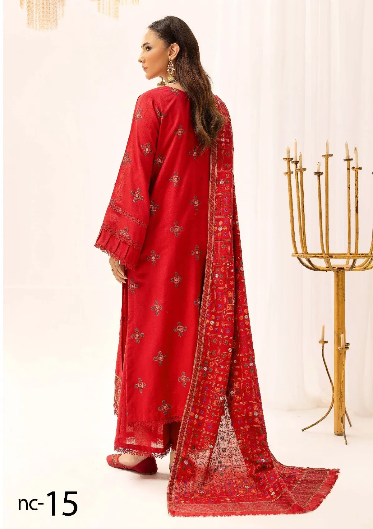 Noor-E-Chasham By Khoobsurat Emb Karandi'25 NC-15