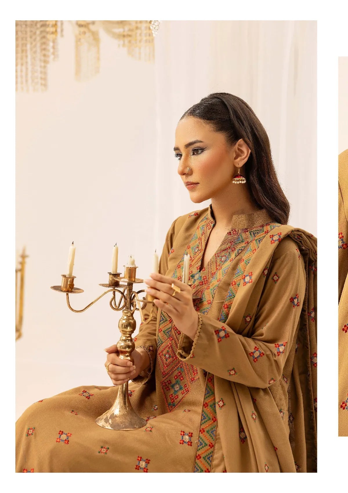 Noor-E-Chasham By Khoobsurat Emb Karandi'25 NC-17